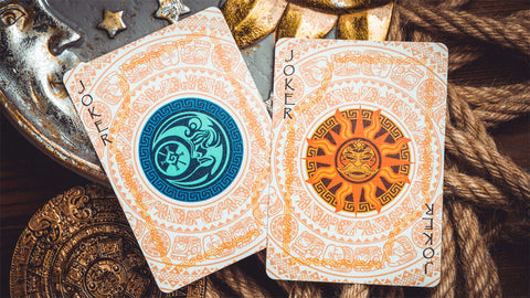 Maya Sun Playing Cards