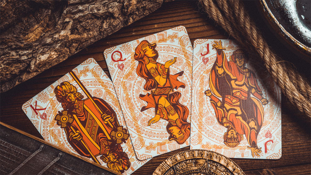 Maya Sun Playing Cards