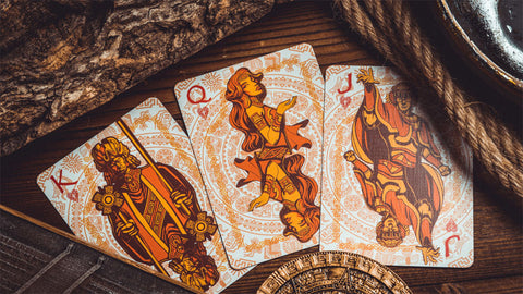 Maya Sun Playing Cards