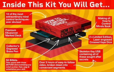 How to Control Minds Kit By Ellusionist