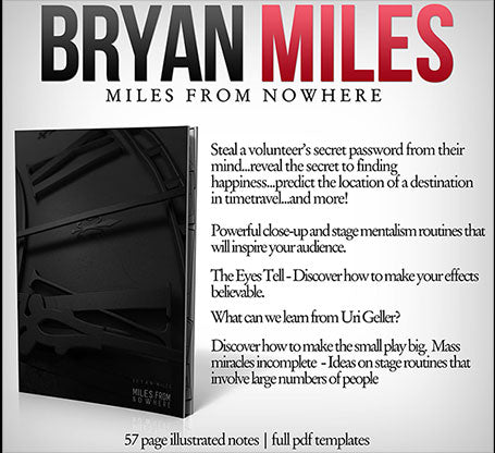 The Vault - Miles from Nowhere by Bryan Miles Mixed Media (PDF DOWNLOAD)