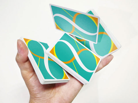 MOBIUS Green Playing Cards