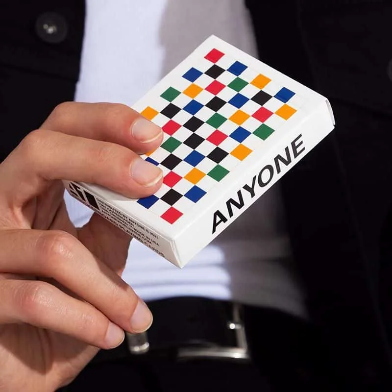 Multi Checkerboard ANYONE Playing Cards