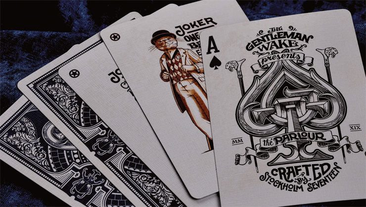The Parlour Playing Cards (Blue)