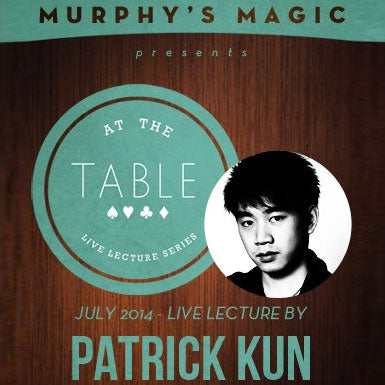 At the Table Live Lecture - Patrick Kun  7/9/2014