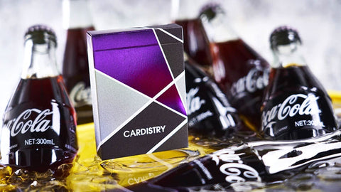 Purple Cardistry Playing Cards