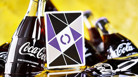 Purple Cardistry Playing Cards