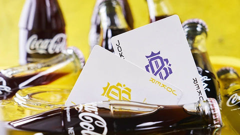 Purple Cardistry Playing Cards