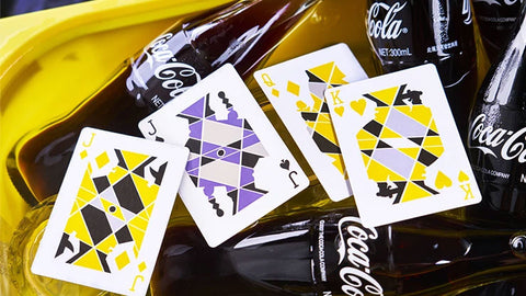 Purple Cardistry Playing Cards