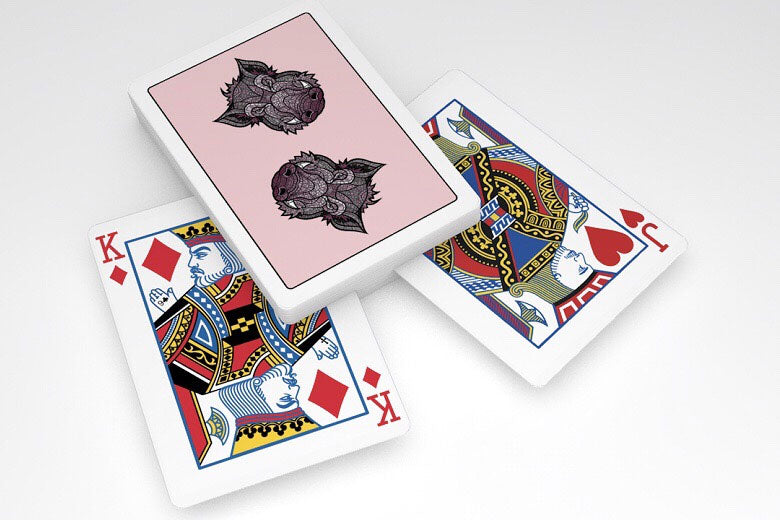 Wild Reserve: Pink Boar Playing Cards 
