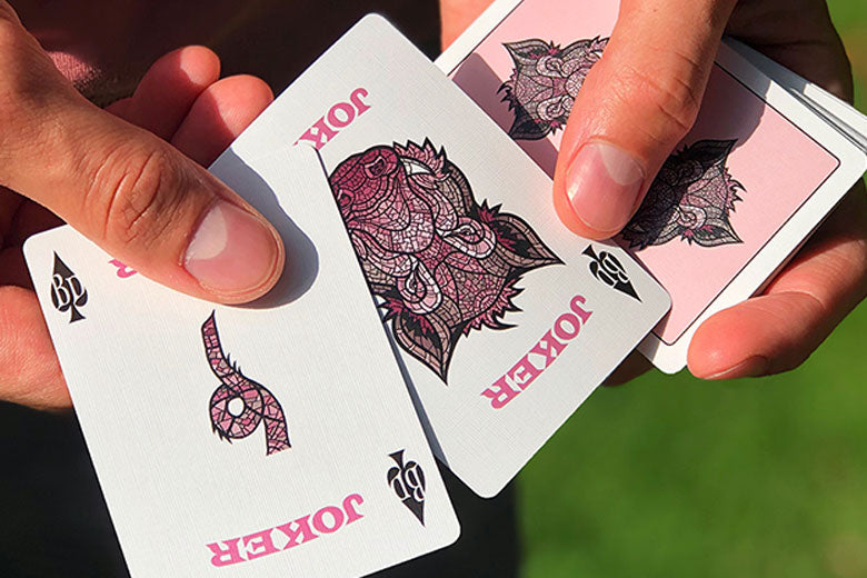 Wild Reserve: Pink Boar Playing Cards 