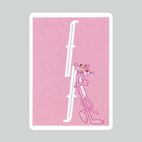 Fontaine: Pink Panther Playing cards