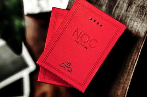 NOC Pro 2021 (Burgundy Red) Playing Cards
