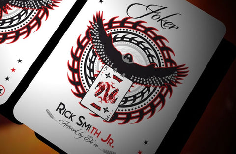 Falcon Razors Throwing Cards