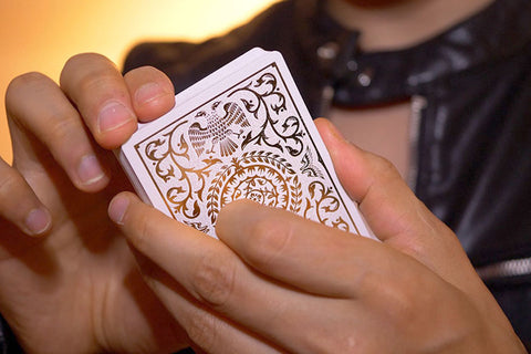 Regalia White Playing Cards by Shin Lim 