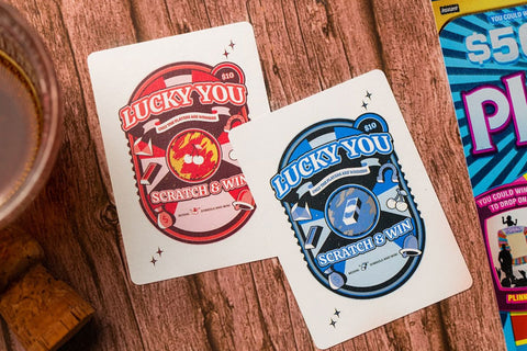 Scratch & Win Playing Cards