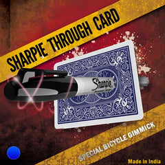 Sharpie Through Card (Blue)