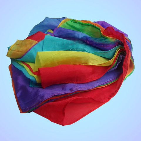 Silk Streamer ( Rainbow ) 18 feet