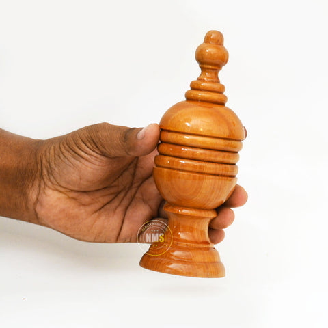 Silk And Ball Vase – Large Wood (Collector’s Edition)