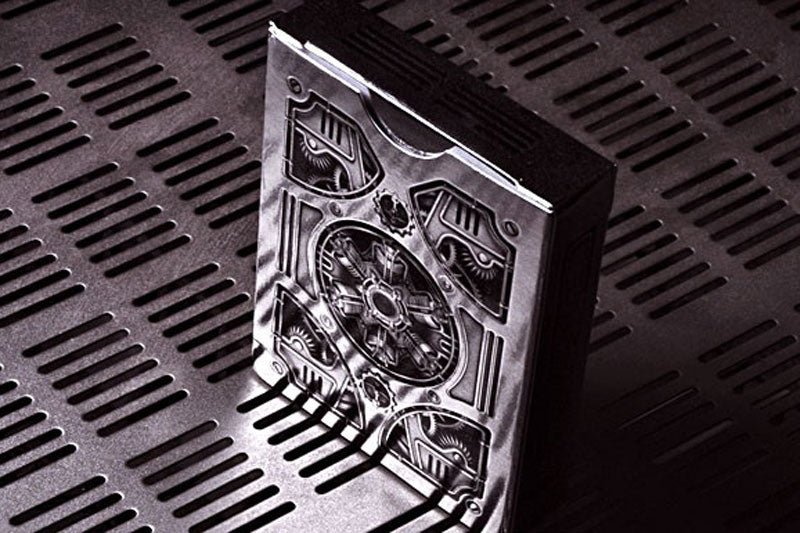Silver Steampunk Bicycle Deck