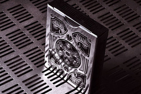 Silver Steampunk Bicycle Deck