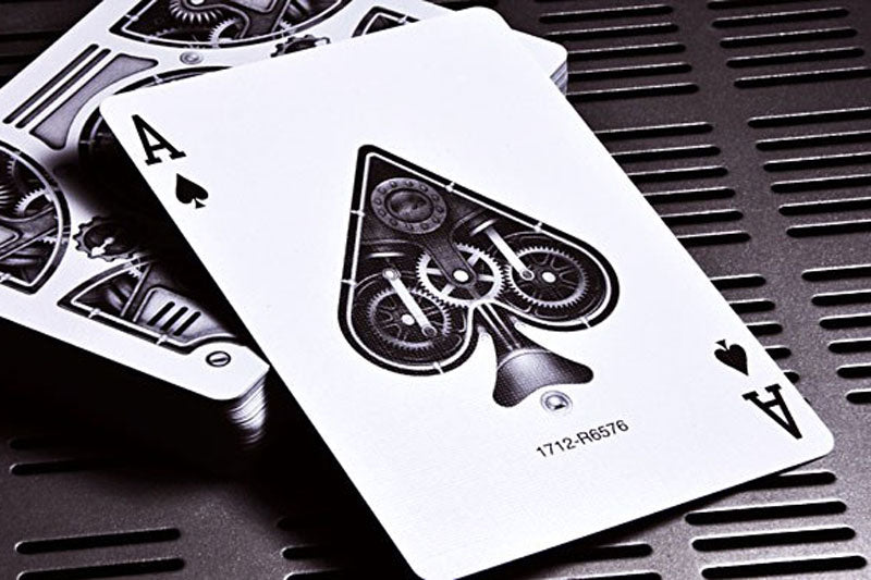 Silver Steampunk Bicycle Deck