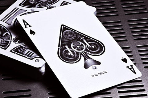 Silver Steampunk Bicycle Deck