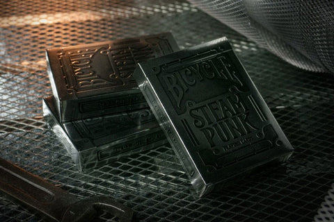 Silver Steampunk Bicycle Deck