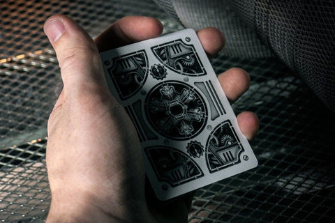 Silver Steampunk Bicycle Deck