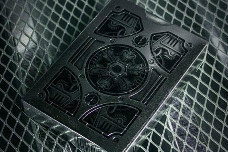 Silver Steampunk Bicycle Deck