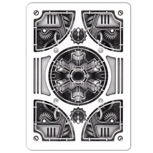 Silver Steampunk Bicycle Deck