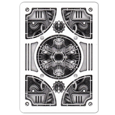 Silver Steampunk Bicycle Deck