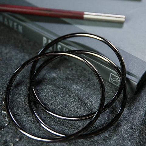 4 inch Linking Rings (Space Grey) by TCC