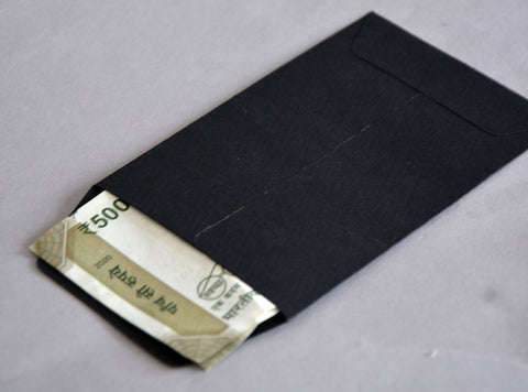 Spare Envelopes (Black)