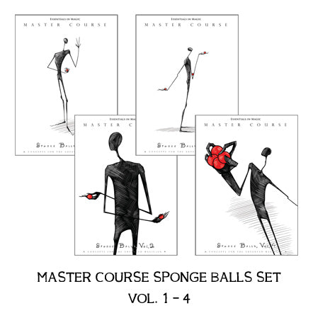 Master Course Sponge Balls Set Vol. 1-4 by Daryl (VIDEO DOWNLOAD)
