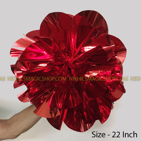 Spring Flower Giant (Mylar) - Red