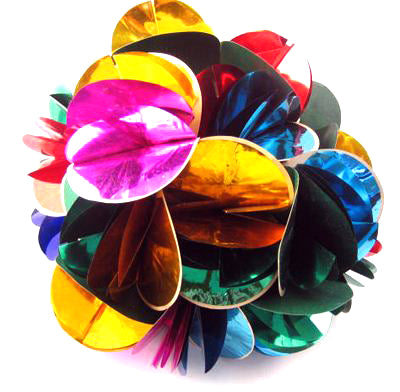 Spring Flower Small (Mylar) - Multicolor