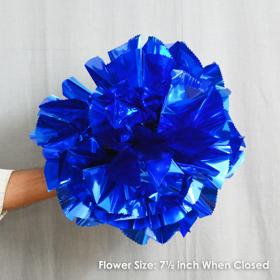 Spring Flower Jumbo (Mylar) - Blue