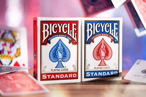 Bicycle Standard Playing card Set ( 1 Red + 1 Blue ) 