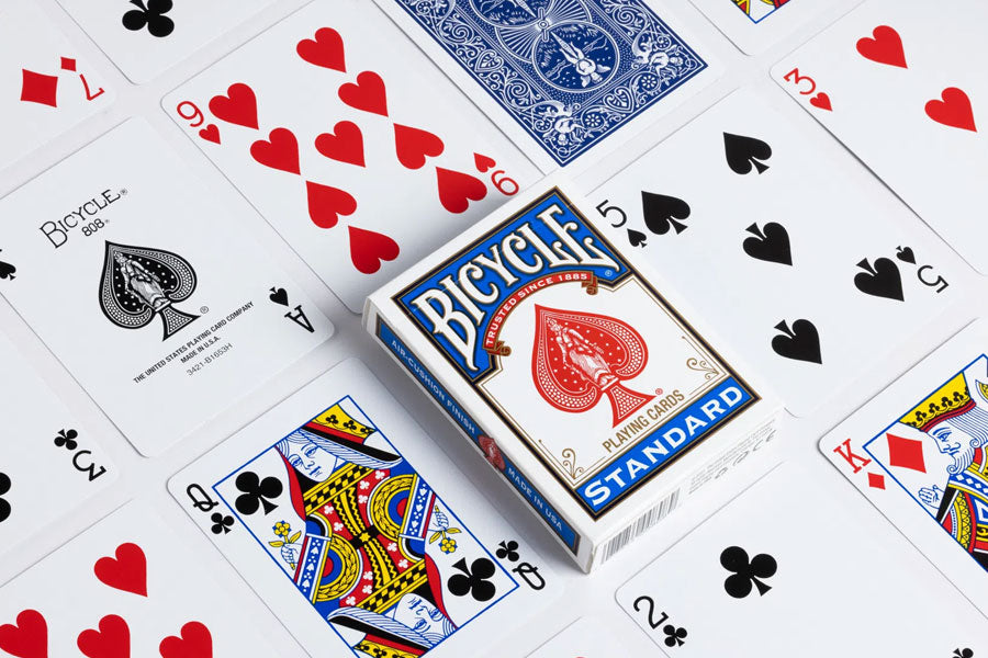 Bicycle Standard Playing card Set ( 1 Red + 1 Blue ) 