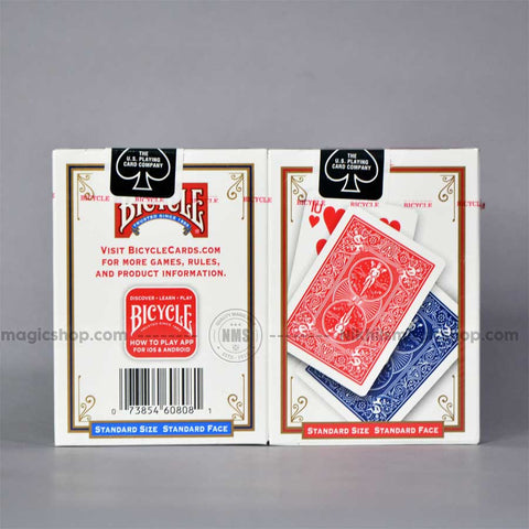 Bicycle Standard Playing card Set ( 1 Red + 1 Blue ) 