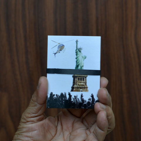 Vanish Statue of Liberty Card
