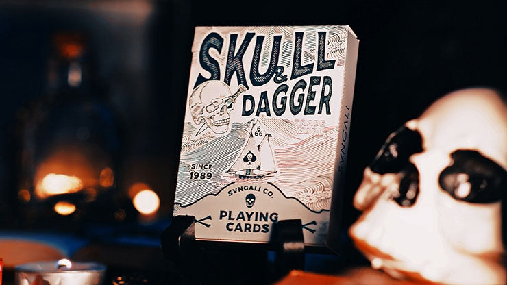 SVNGALI 06 Skull and Dagger Playing Cards