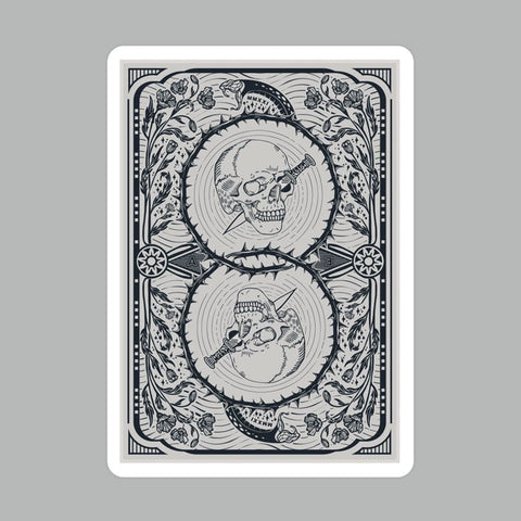SVNGALI 06 Skull and Dagger Playing Cards