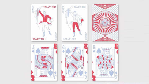 Tally-Ho Plum Blossom Playing Cards