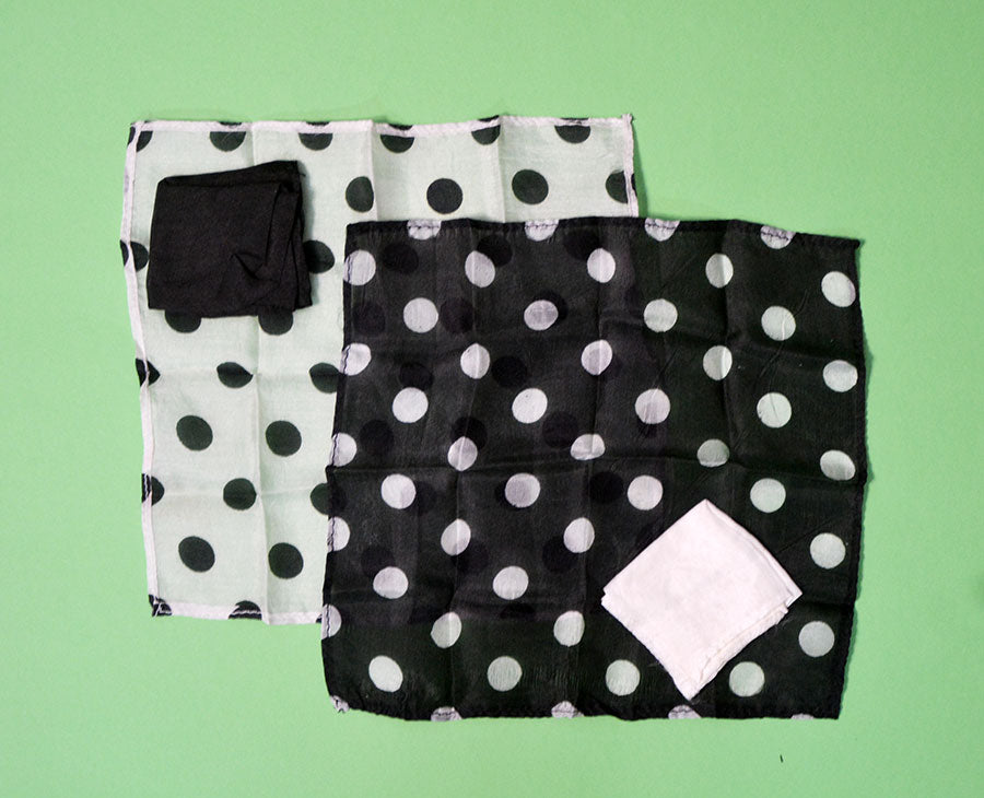 Thumb Tip Silk Set - Polka Dot