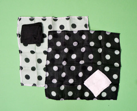 Thumb Tip Silk Set - Polka Dot