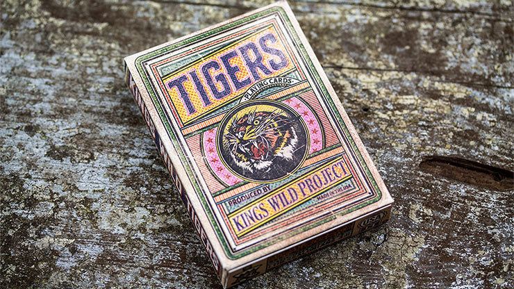 Kings Wild Tigers Playing Cards by Jackson Robinson	