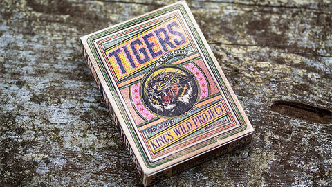 Kings Wild Tigers Playing Cards by Jackson Robinson	