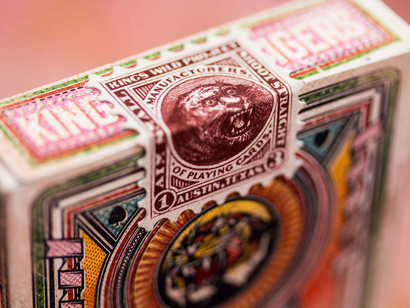 Kings Wild Tigers Playing Cards by Jackson Robinson	